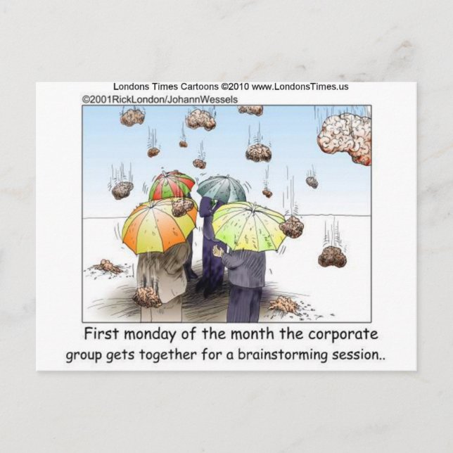 Brainstorming Session Funny Tees Mugs Cards Gifts (Front)