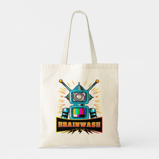 Brainwash Tote Bag (Back)