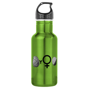Brainy Girls Rock! 532 Ml Water Bottle