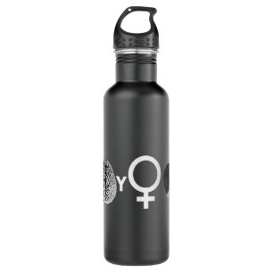 Brainy Girls Rock! 710 Ml Water Bottle