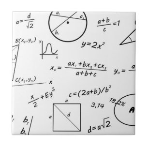 Brainy math whiteboard tile