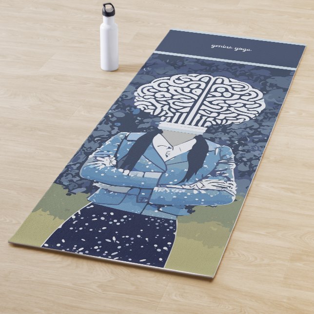 Brainy Person Yoga Mat (In Situ)