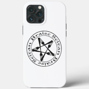 Braise Seitan Vegan Pentagram (dark version) iPhone 13 Pro Max Case