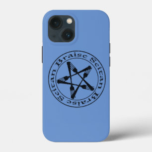 Braise Seitan Vegan Pentagram (dark version) iPhone 13 Mini Case
