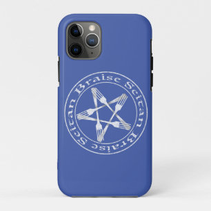 Braise Seitan Vegan Pentagram (light version) Case-Mate iPhone Case
