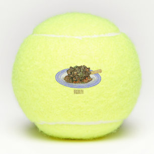  Braised lamb shank cartoon illustration  Tennis Balls