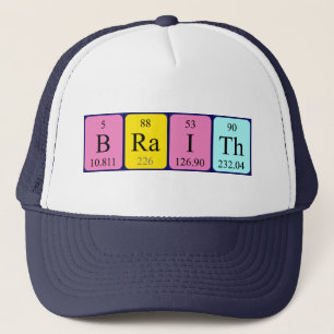 Braith periodic table name hat