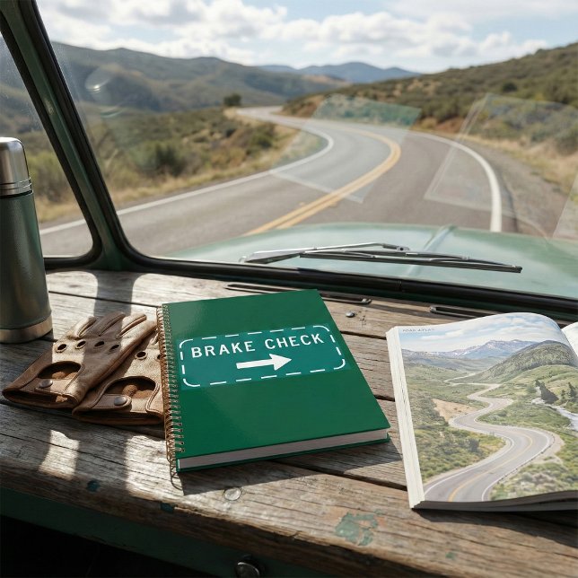 Brake Check Road Sign with Arrow  Planner (Creator Uploaded)