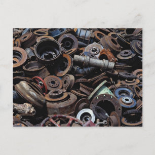 Brake parts postcard