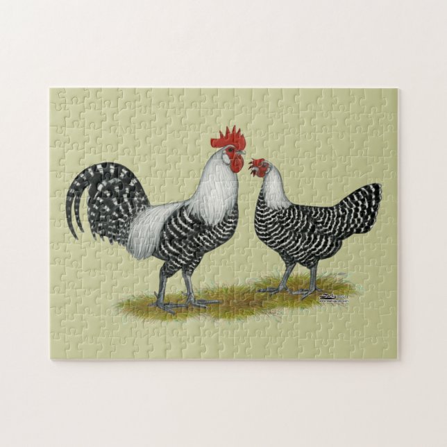 Brakel Chickens Jigsaw Puzzle (Horizontal)