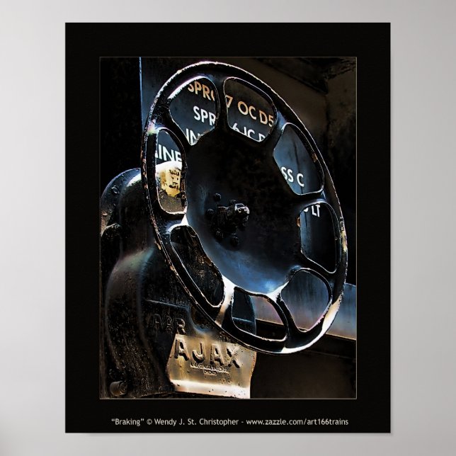 Braking, Fine Art Print or Poster (Front)