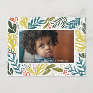 Bramble Festive Botanical Postcard