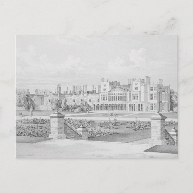 Brampton Park, Huntingdonshire, 1852 Postcard (Front)