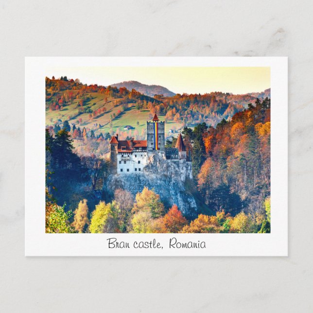 Bran castle postcard (Front)