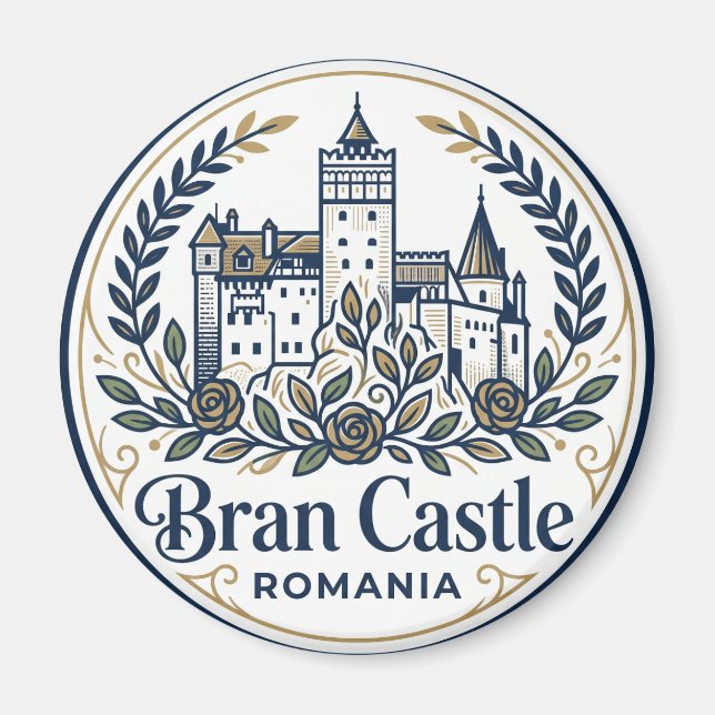 Bran Castle Romania Magnet (Front)