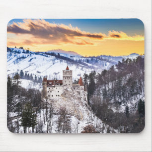 Bran Castle Romania Mouse Pad