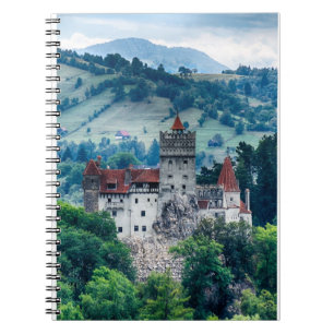 Bran castle spiral notebook