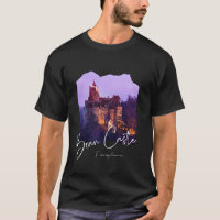 Bran Castle Transylvania Home To Dracula T Shirt