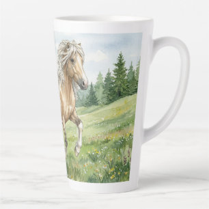 Brana Pinto Palomino Icelandic Watercolor Latte Mug