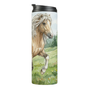 Brana Pinto Palomino Icelandic Watercolor Thermal Tumbler