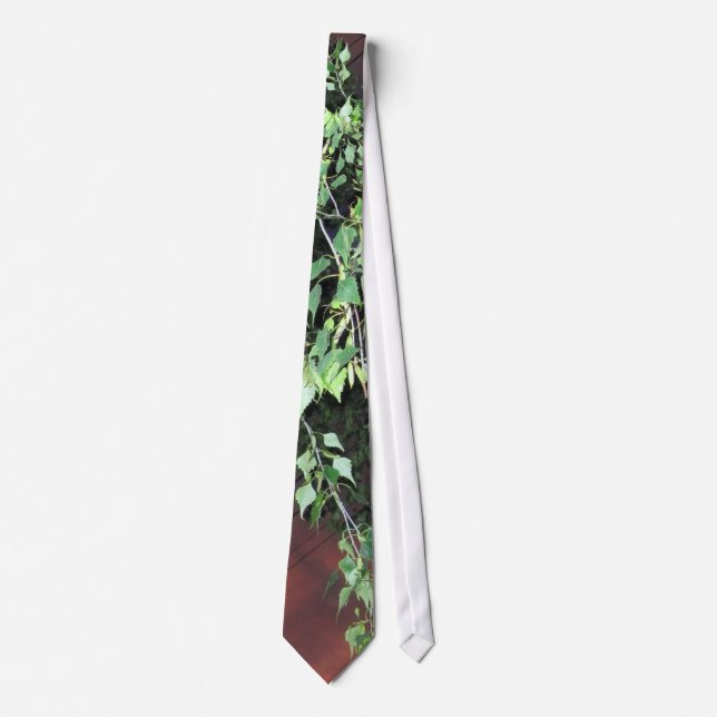 Branch Across A Crimson Sky Tie (Front)