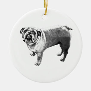 Branch Friend, Gentle Eyes Ceramic Tree Decoration