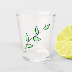 branch glass cup