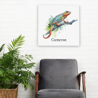 Branch of Colours: Chameleon Art, custom