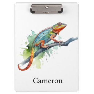 Branch of Colours: Chameleon Art, custom Clipboard