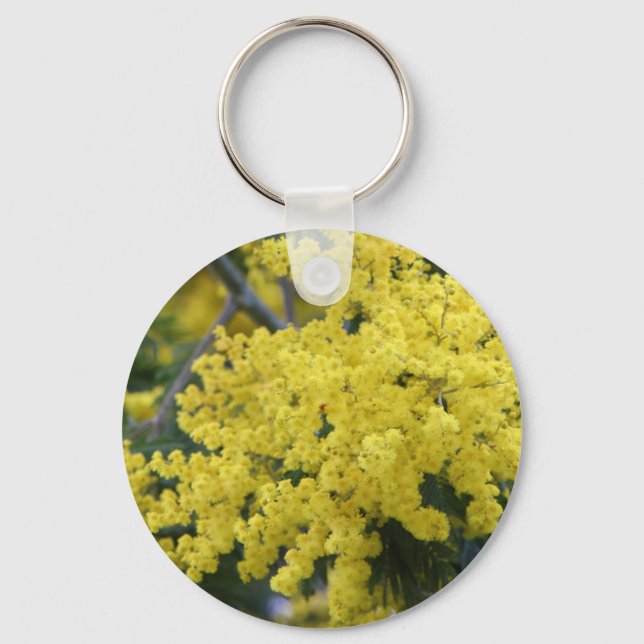 Branch of mimosa key ring (Front)