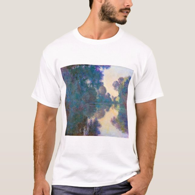 Branch of the Seine near Giverny, Monet T-Shirt (Front)