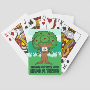 Branch Out With Love Hug A Tree Playing Cards