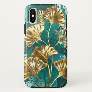 Branch with Golden Leaves Ginko Biloba Case-Mate iPhone Case