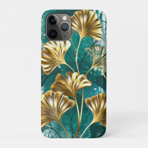 Branch with Golden Leaves Ginko Biloba Case-Mate iPhone Case