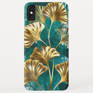 Branch with Golden Leaves Ginko Biloba Case-Mate iPhone Case