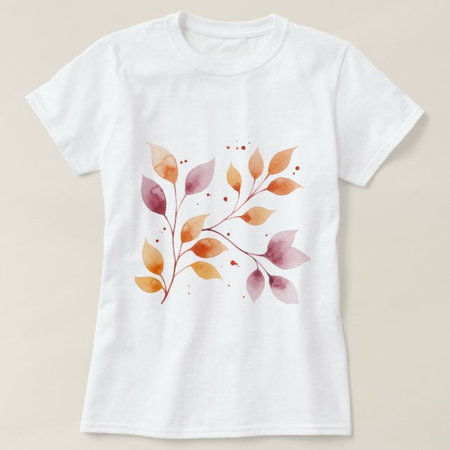 Branch with leaves T-Shirt (Design Front)