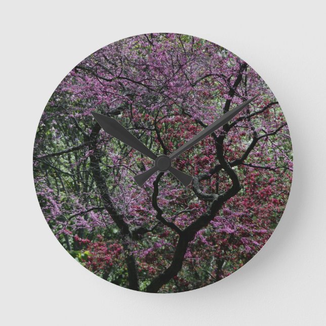 Branches and Blossoms Round Clock (Front)
