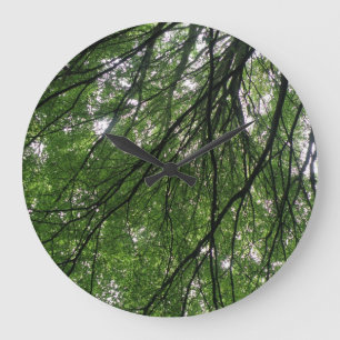 Branches and Leaves Wall Clock