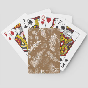 Branches and Pine 3 Playing Cards