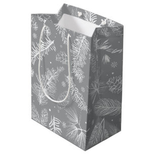 Branches and Pine 4 Medium Gift Bag
