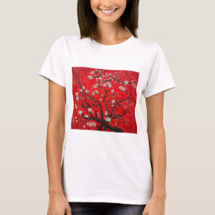 Branches of Almond Tree in Blossom, Van Gogh T-Shirt