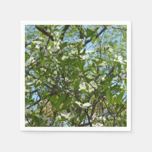 Branches of Dogwood Blossoms Spring Trees Napkin