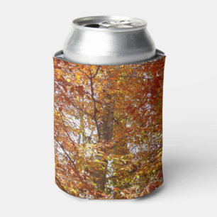Branches of Orange Leaves Autumn Nature Can Cooler