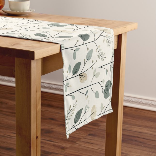 Branches of Serenity Scandinavian Table Runner (In Situ)