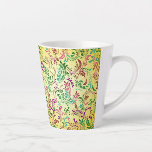 Branches Pattern Design-444555 Latte Mug