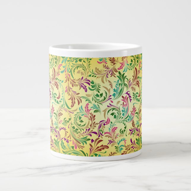 Branches Pattern Design-78466 Large Coffee Mug (Front)