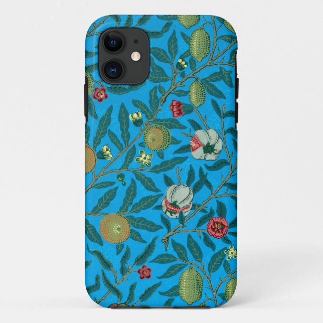 Branches with pomegranates by William Morris  Case-Mate iPhone Case (Back)