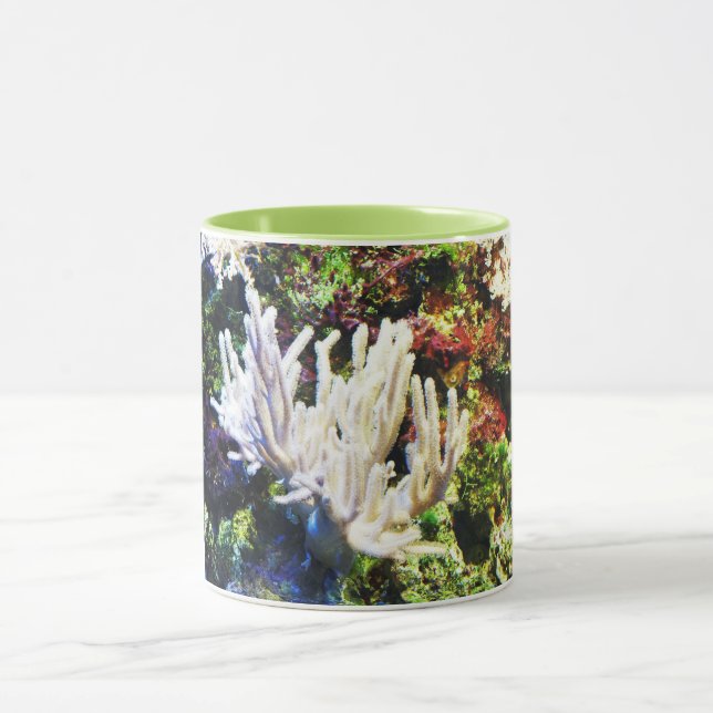 Branching white coral mug (Center)