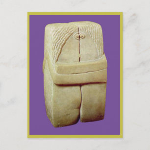Brancusi, The Kiss, Fine Art, Holiday Postcard