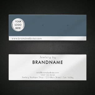 Brand Custom Logo earring Jewellery Display Card